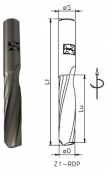 ECZ1 Precision Solid carbide spiral router cutter